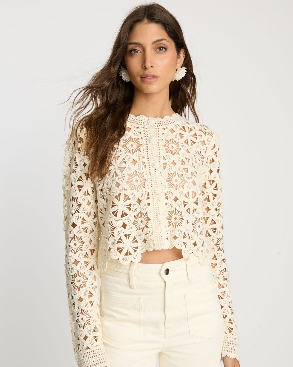 Caballero Corina Sweater in Cream