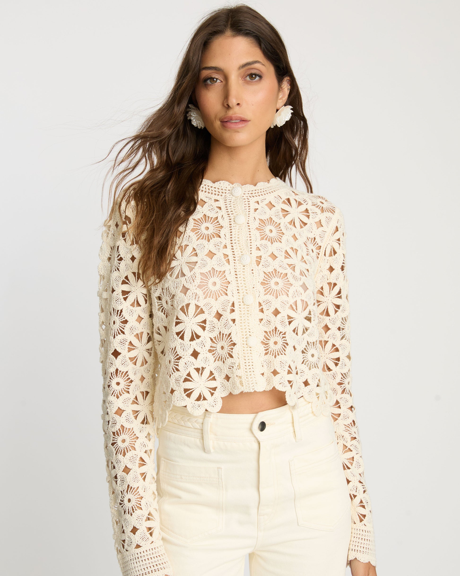 Caballero Corina Sweater in Cream