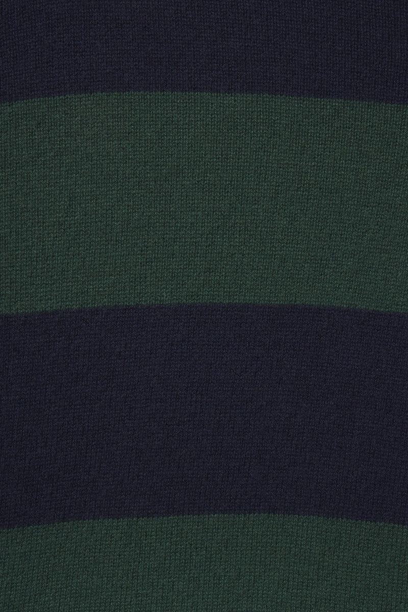 Trovata Ryann Sweater in Navy/Green