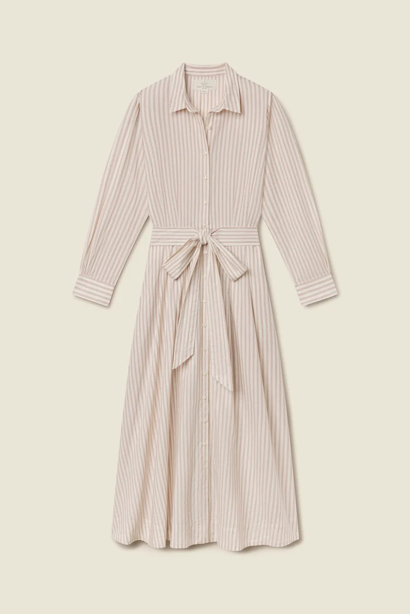 Trovata Emmelie Dress in Carmel Stripe