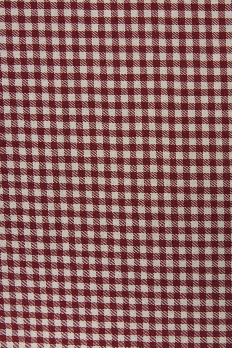 Trovata Francesca Blouse in Mahogany Check