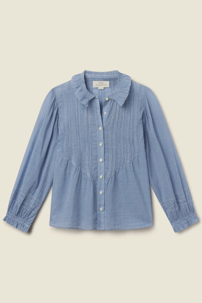 Trovata Francesca Blouse in Seabrook Gingham