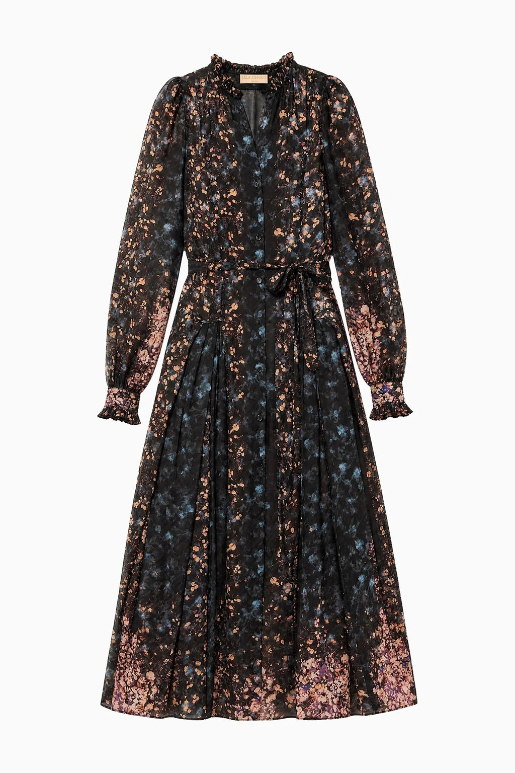 Ulla Johnson Tessa Silk Dress in Eclipse