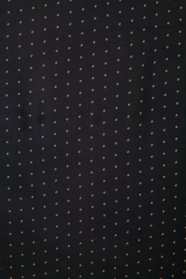 Natalie Martin Lauren Pant in Petite Polka Dot Black & Tan
