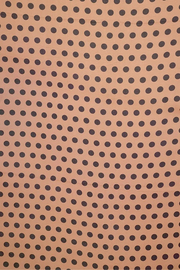 Natalie Martin Violet Top in Grande Polka Dot Black & Tan