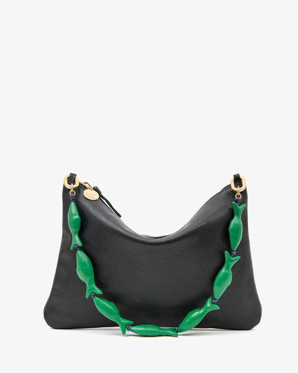Clare V. Shortie Strap Sardine in Emerald
