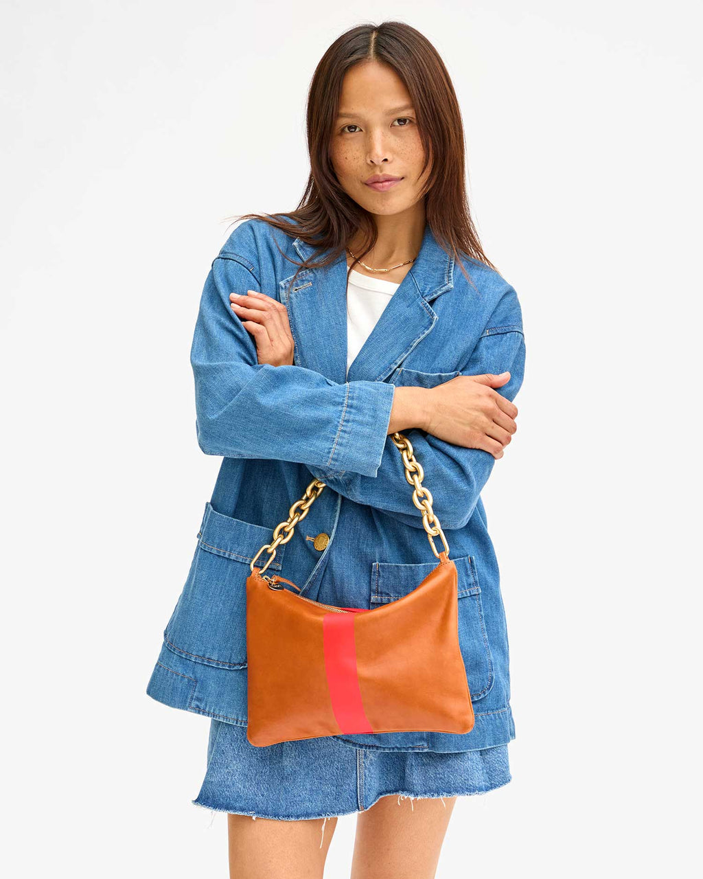 Clare V. Shortie Strap Chain