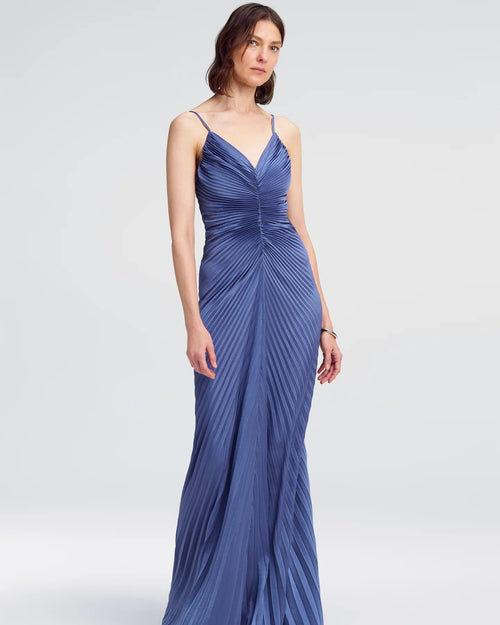 A.L.C. Genevieve Gown in Ash Blue