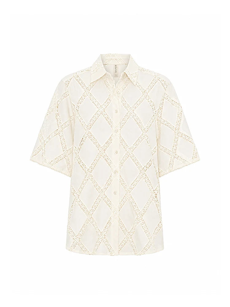 Kivari Izzy Shirt in Cream