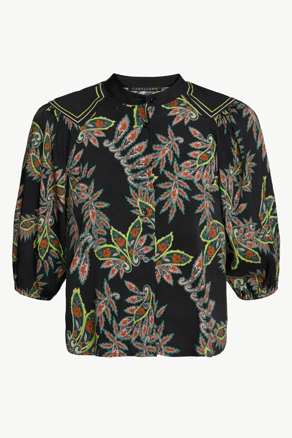 Caballero Juliette Top in Paisley Forest