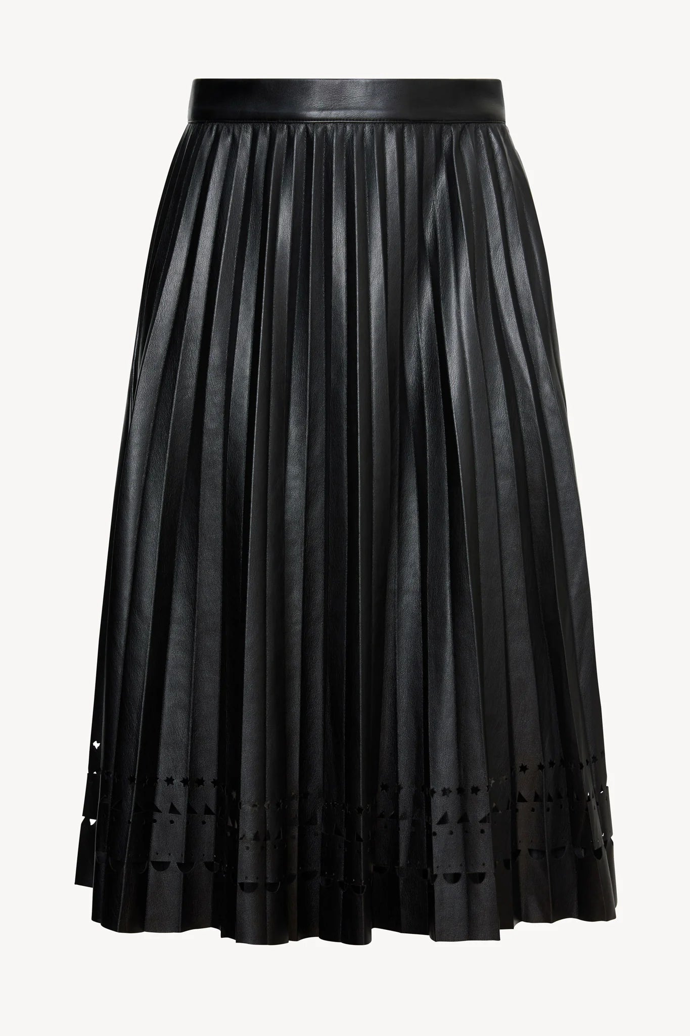 Caballero Alana Skirt in Black Vegan Leather