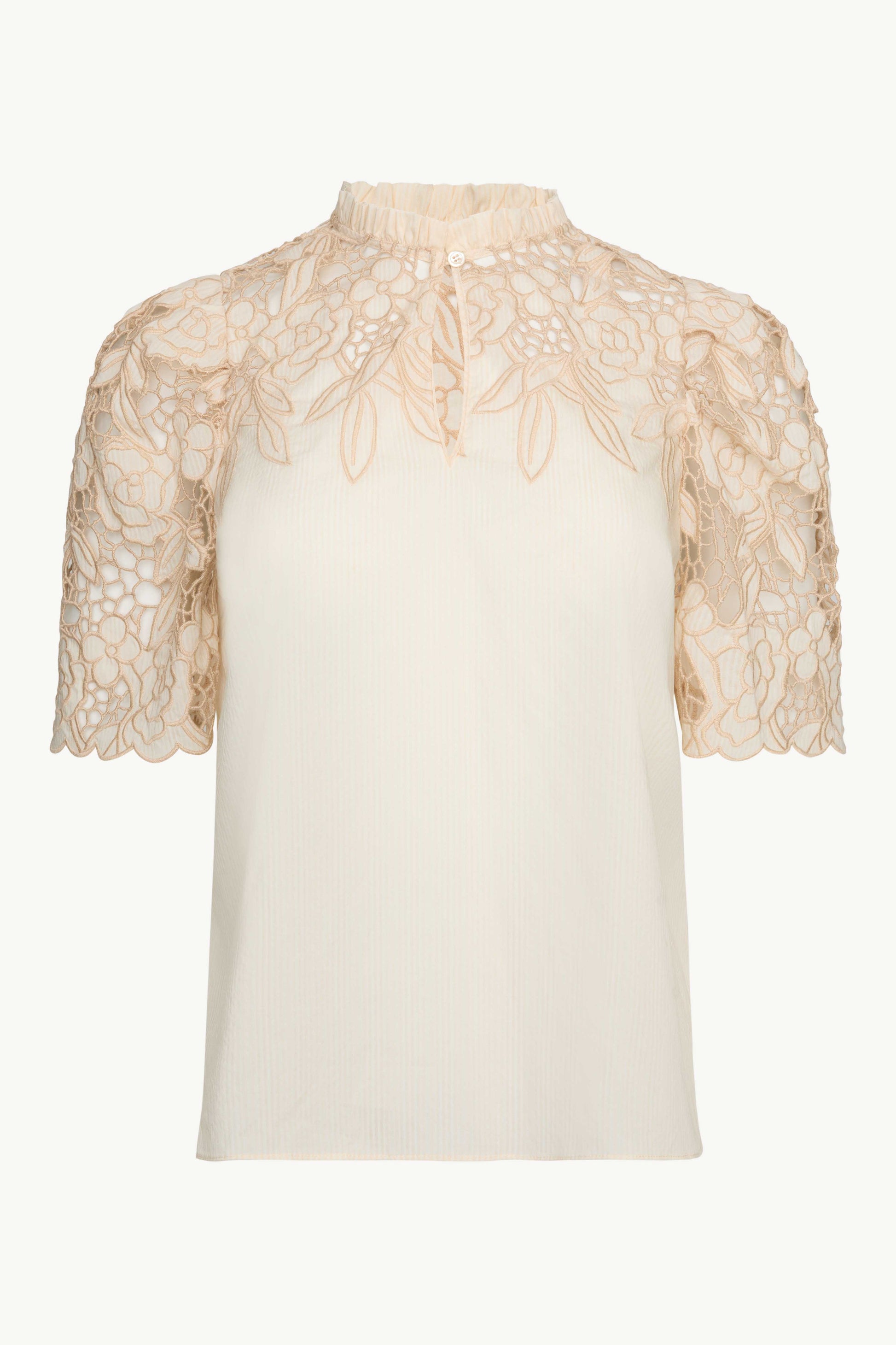Caballero Elaine Reversible Top in Cream