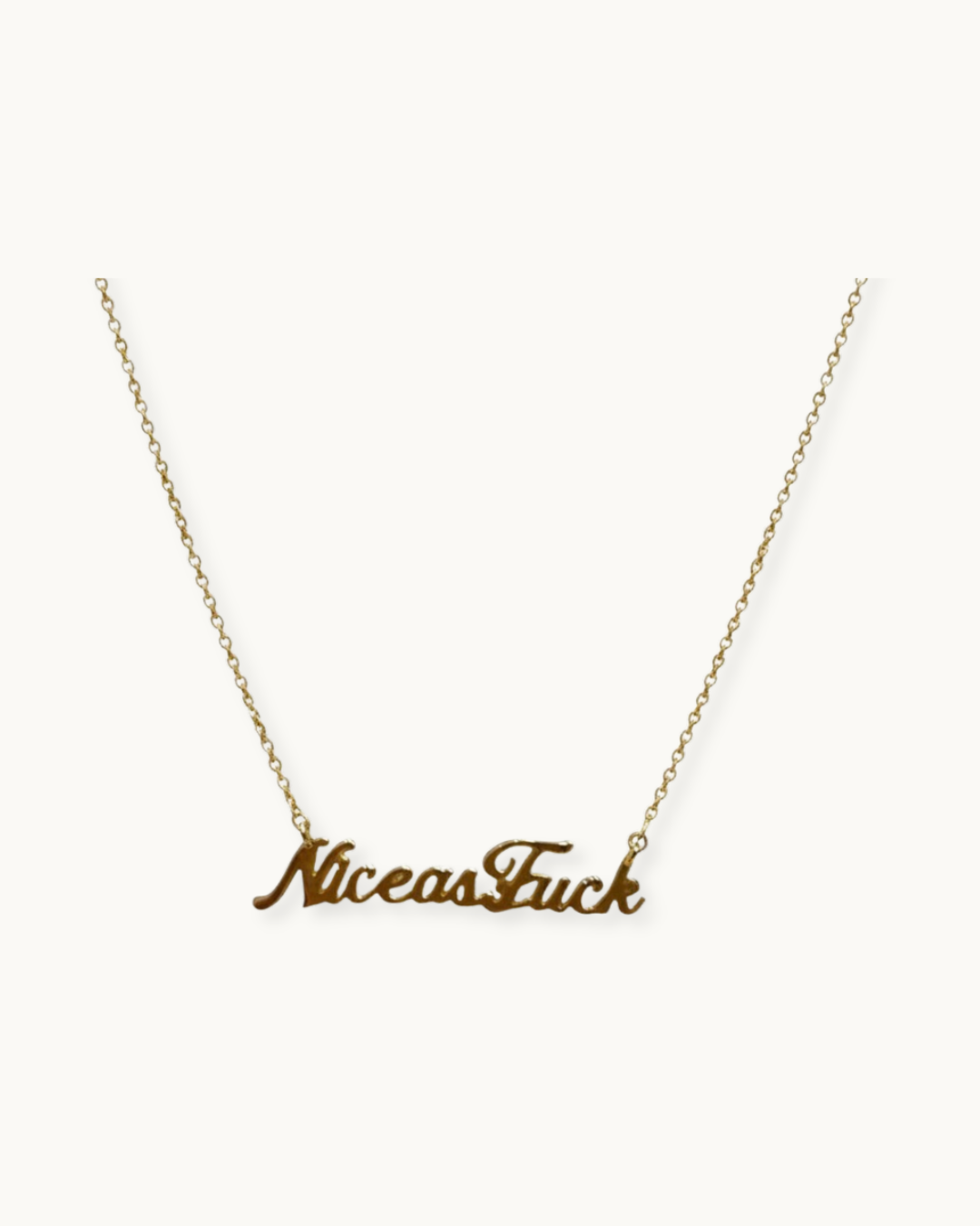 Pade Vavra Nice As Fuck Necklace