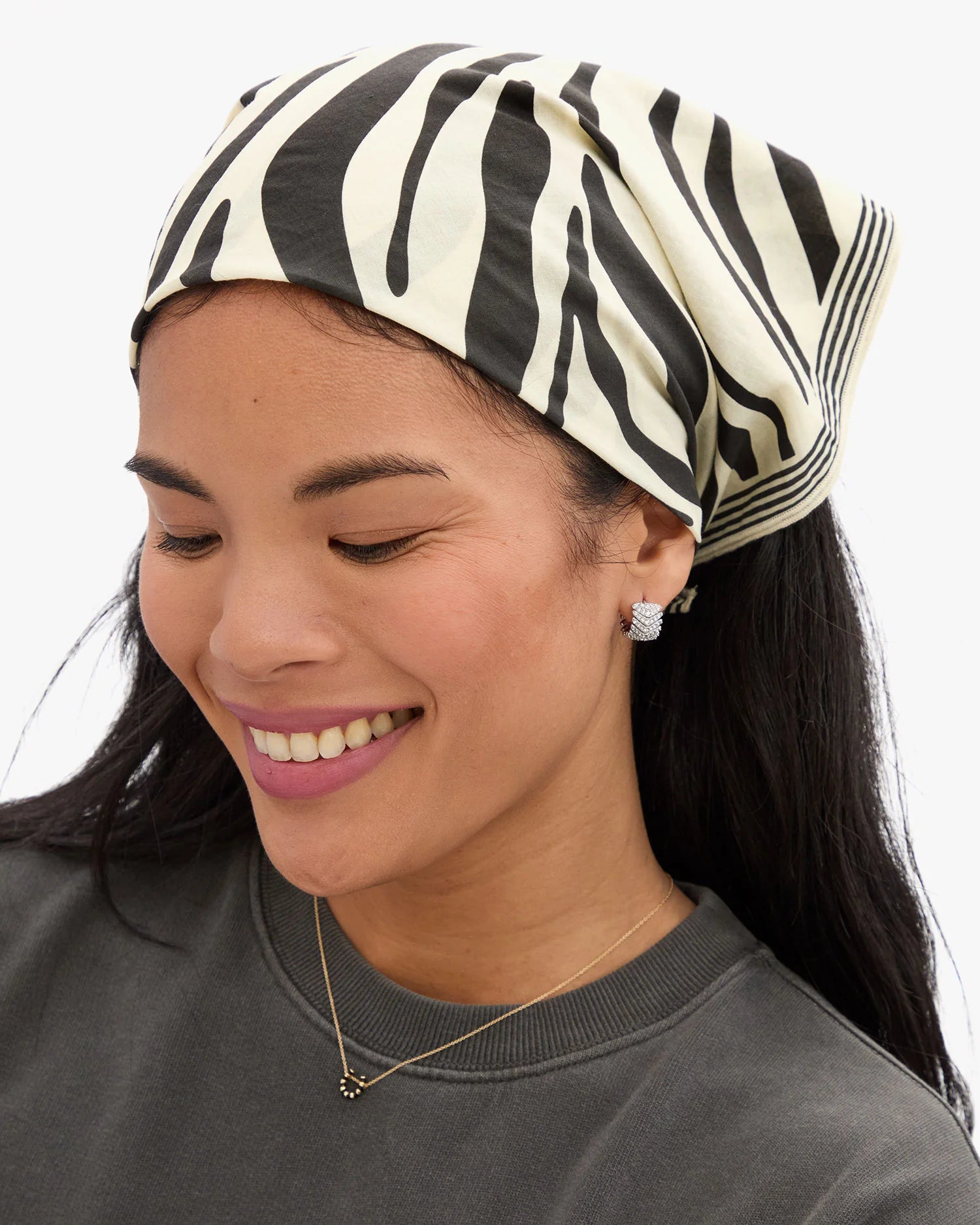 Clare V. Herringbone Huggies