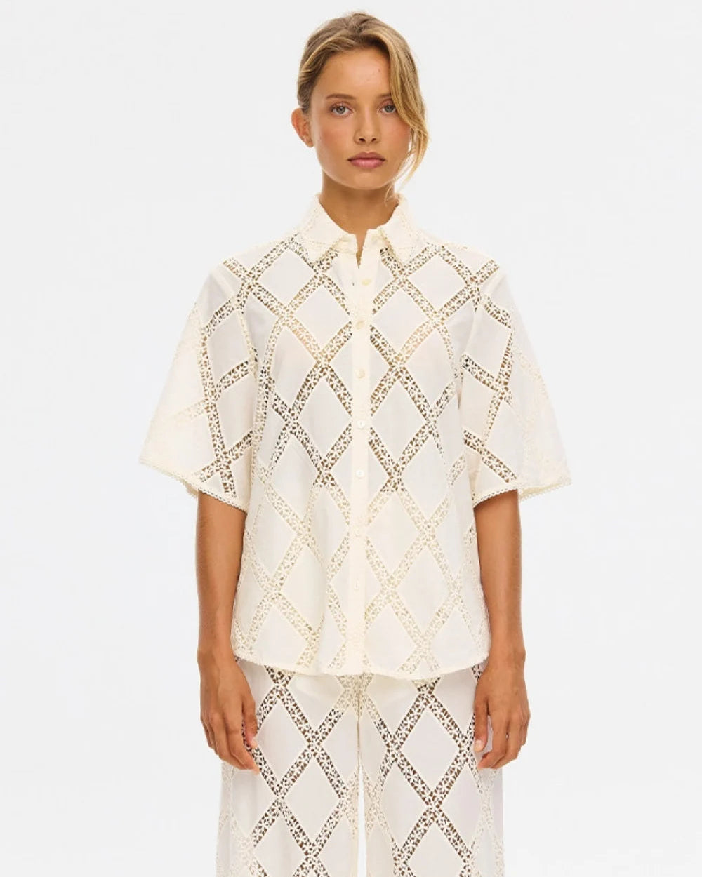 Kivari Izzy Shirt in Cream