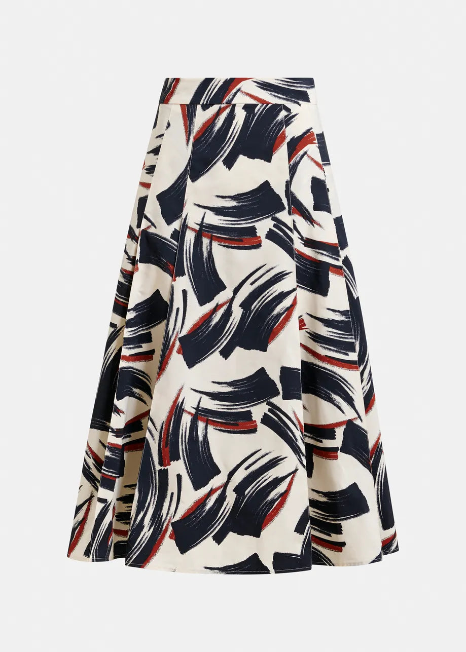 Essentiel Antwerp Jaelyn Deep Pleat Midi Skirt
