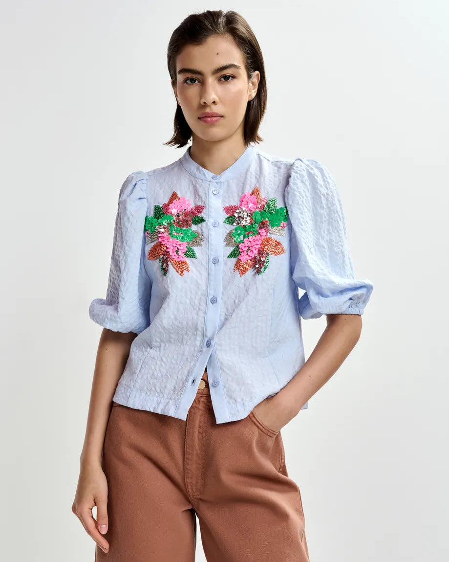Essentiel Antwerp Jaiden Embellished Blouse
