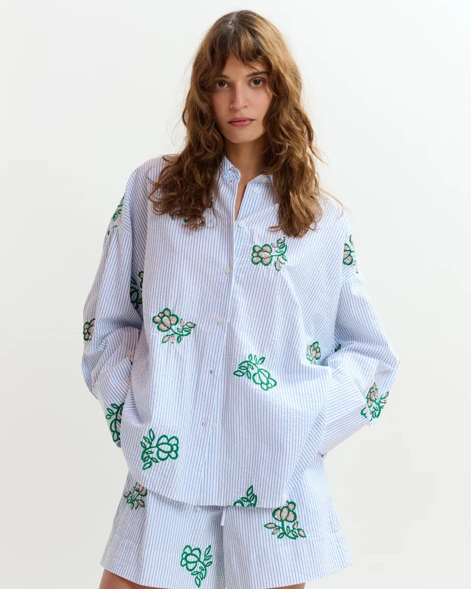 Essentiel Antwerp Jalinki Shirt Embroidery