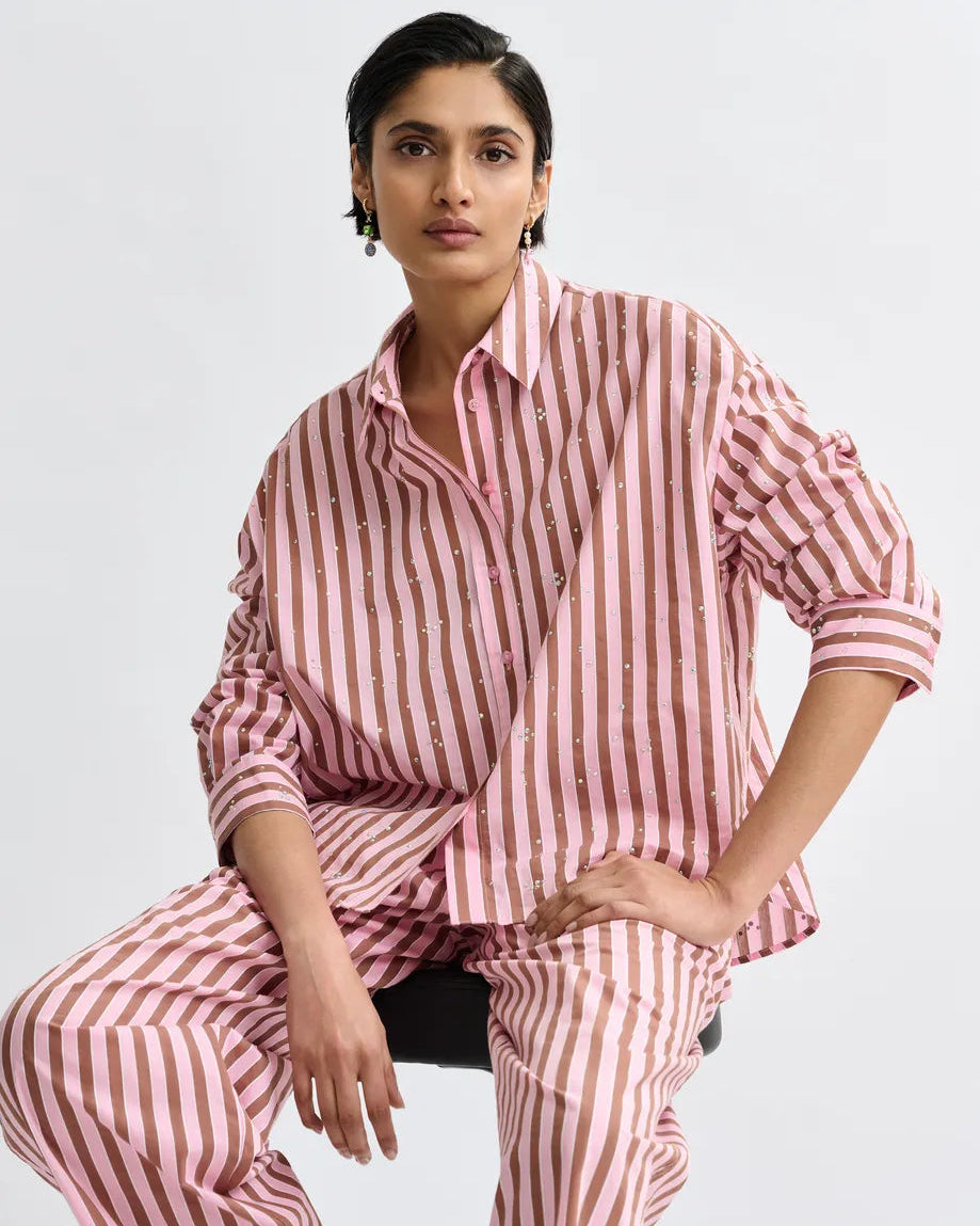 Essentiel Antwerp Jelief Rhinestone Shirt