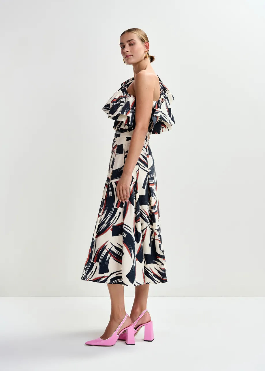 Essentiel Antwerp Jillian Asymmetric Ruffle Top