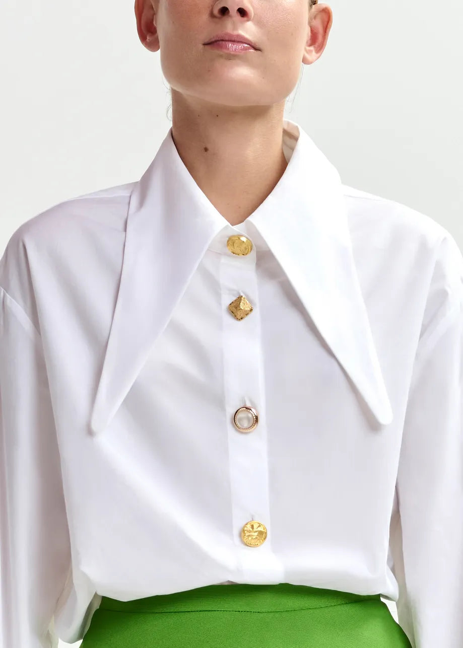 Essentiel Antwerp Jomato Pointy Collar Shirt