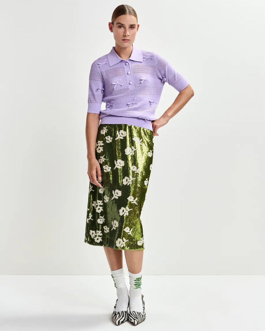 Essentiel Antwerp Jorinda Sequin Skirt