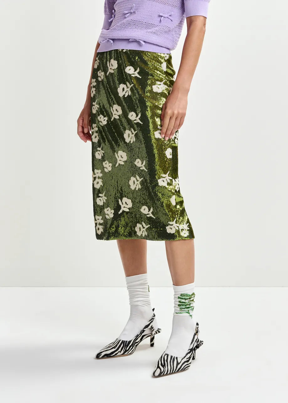 Essentiel Antwerp Jorinda Sequin Skirt