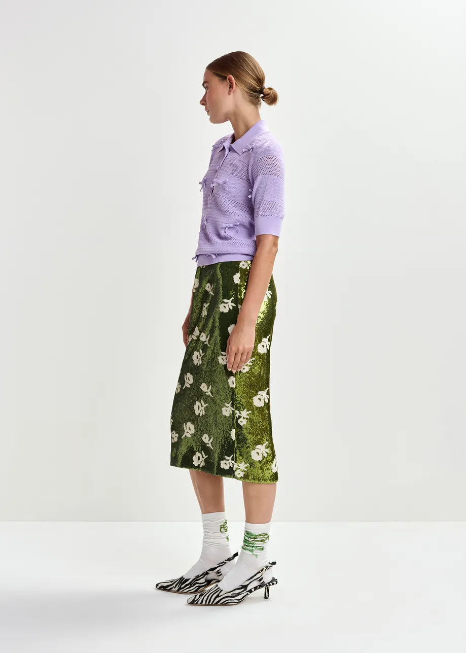 Essentiel Antwerp Jorinda Sequin Skirt