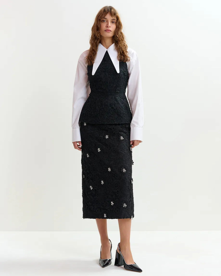 Essentiel Antwerp Jourget Lace Skirt
