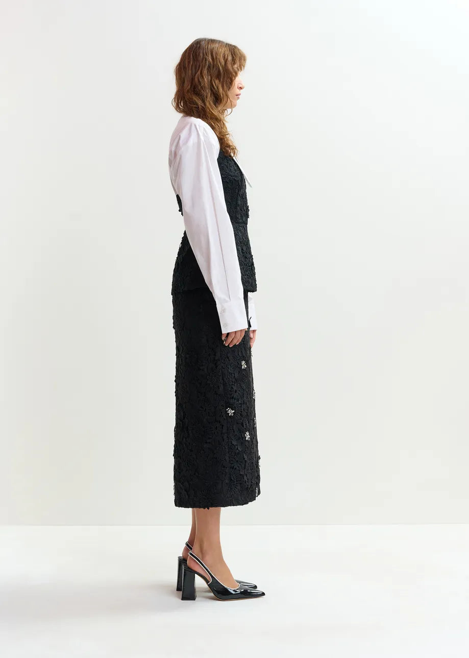 Essentiel Antwerp Jourget Lace Skirt