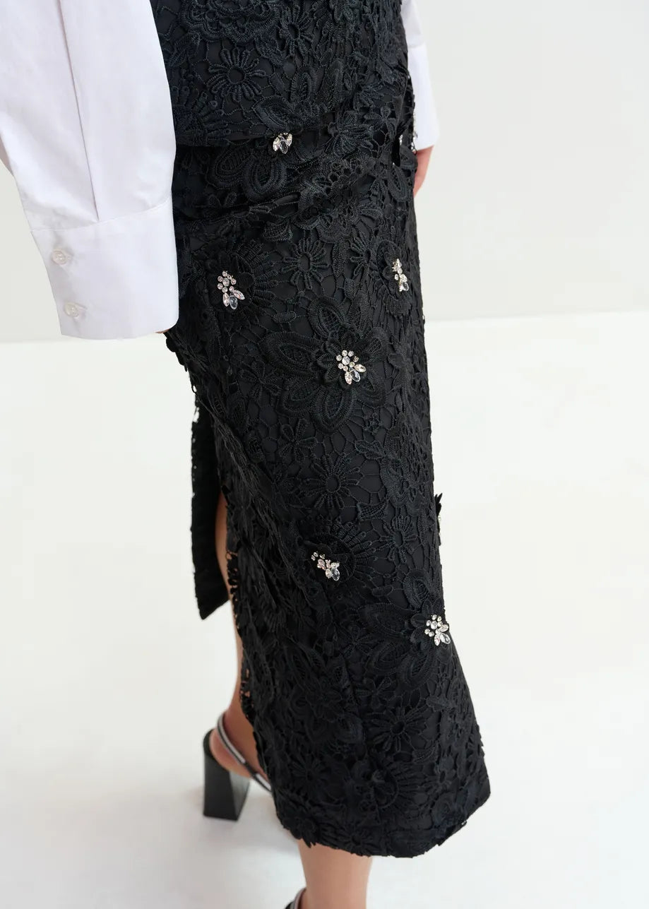 Essentiel Antwerp Jourget Lace Skirt