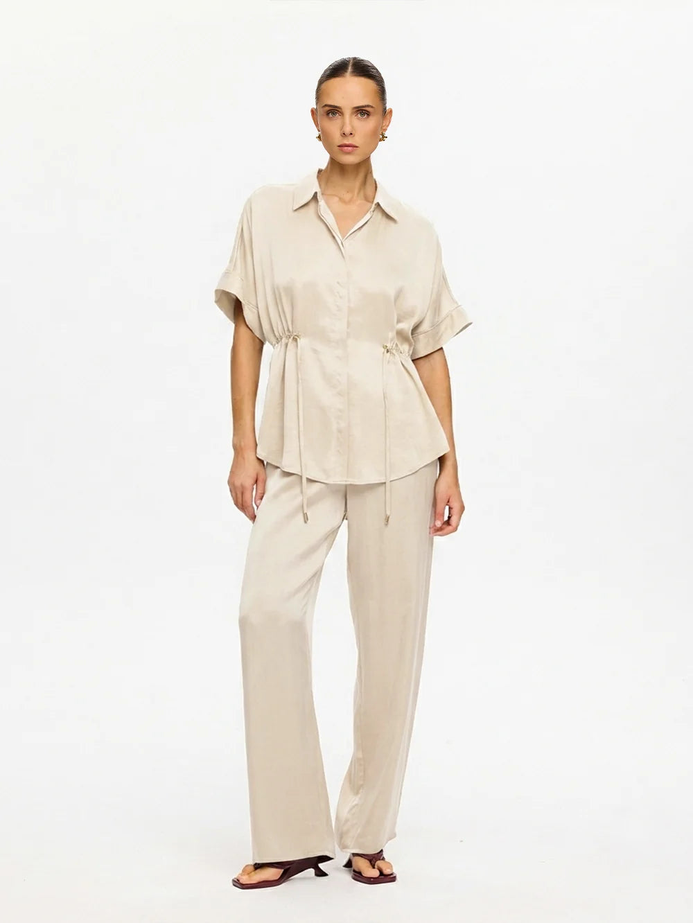 Kivari Blythe Pant in Champagne