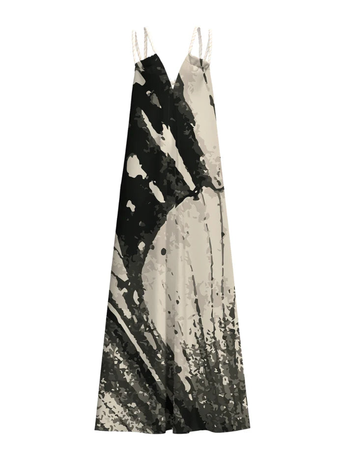 DIARRABLU Jwana Dress in Castle Hill Noir