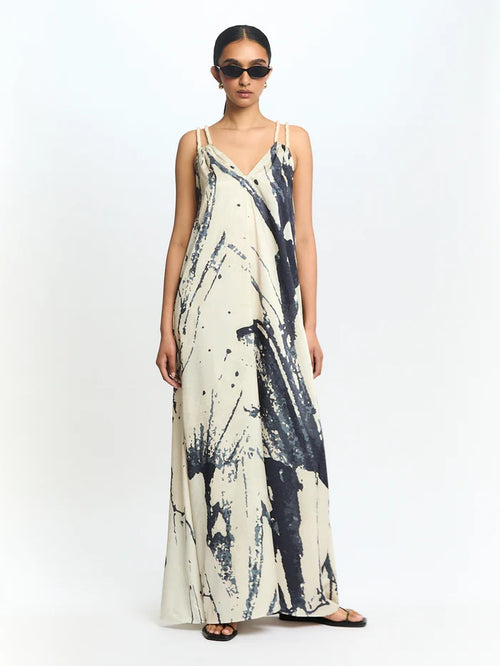 DIARRABLU Jwana Dress in Castle Hill Noir
