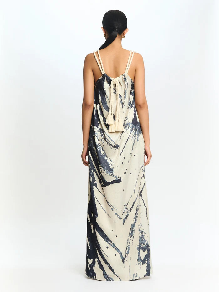DIARRABLU Jwana Dress in Castle Hill Noir