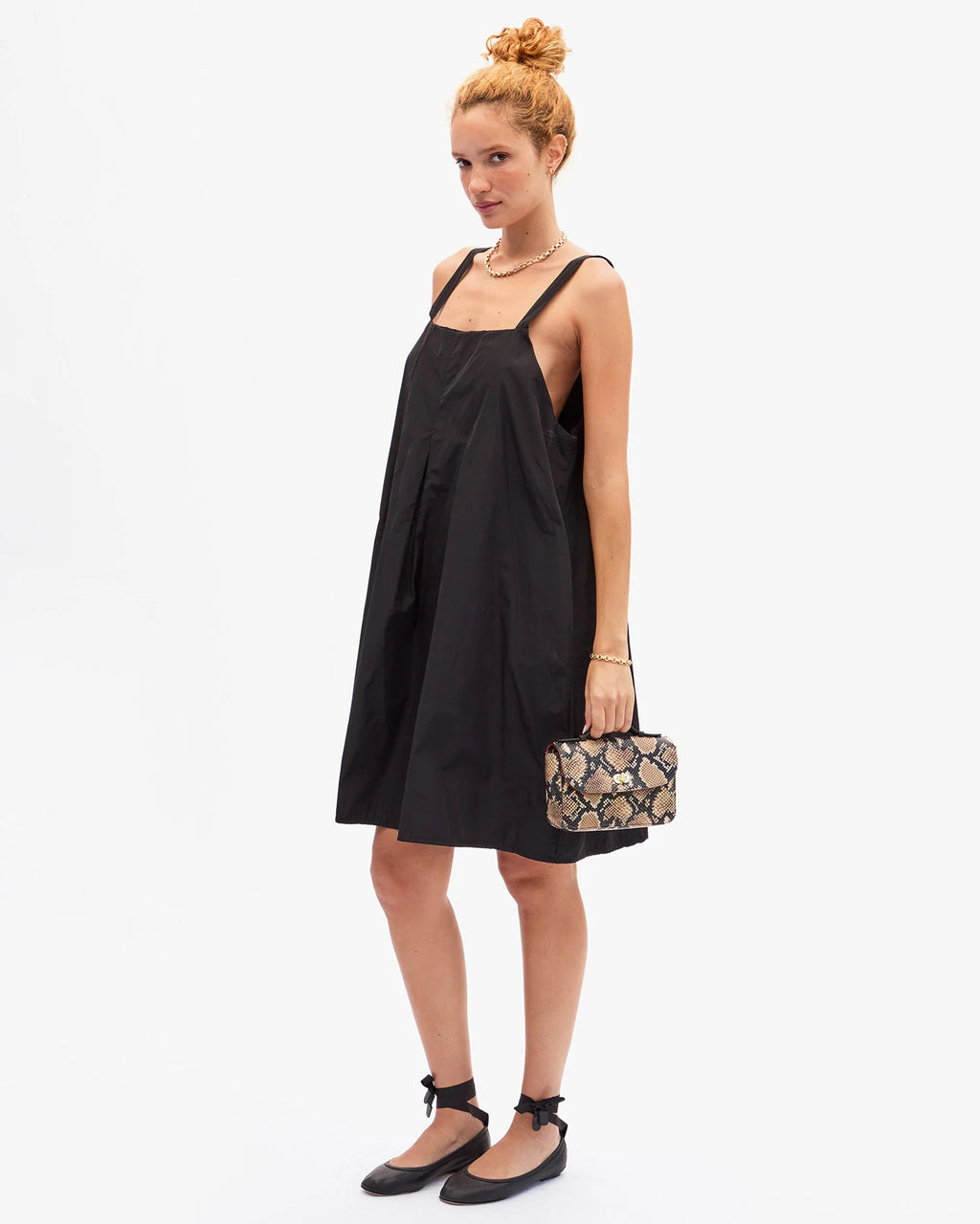 Clare V. Kathryn Bag in Desert Snake