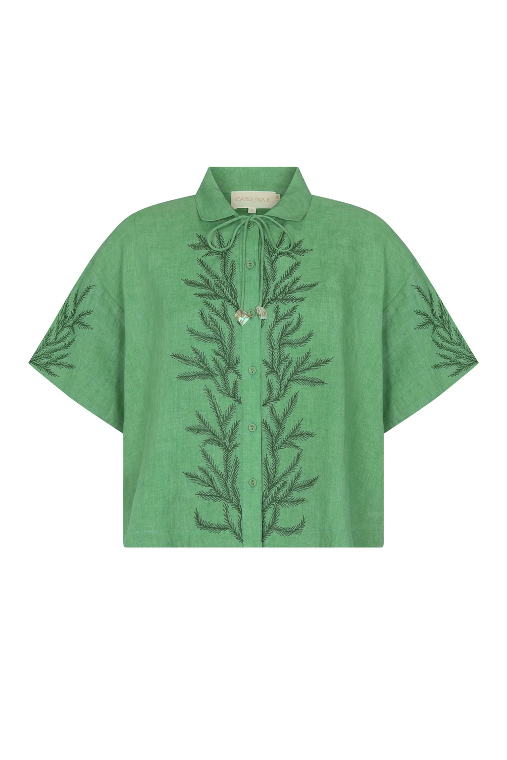 Carolina K Kimono Shirt in Mint