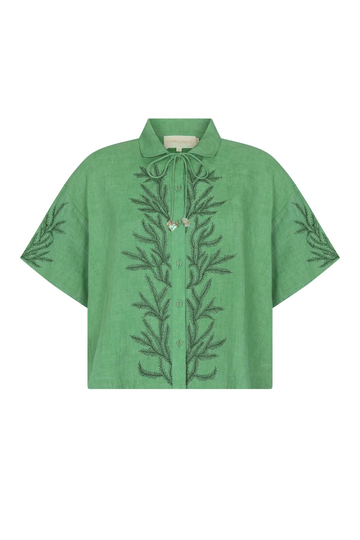 Carolina K Kimono Shirt in Mint