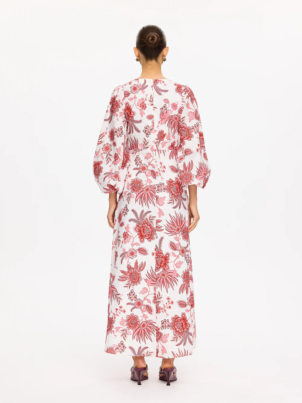 Kivari Bailey Maxi Dress in Red