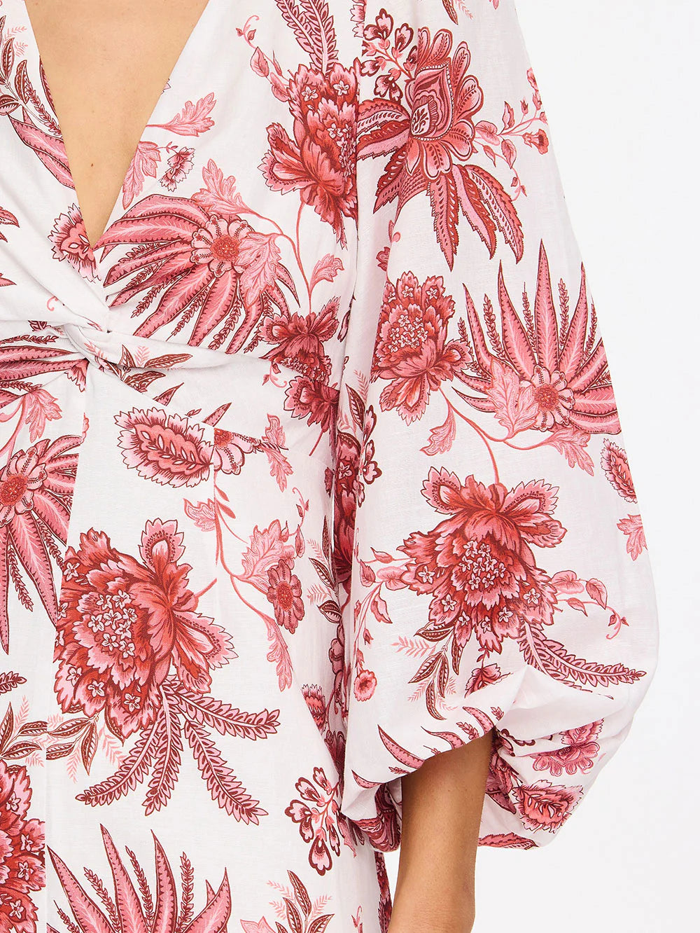 Kivari Bailey Maxi Dress in Red