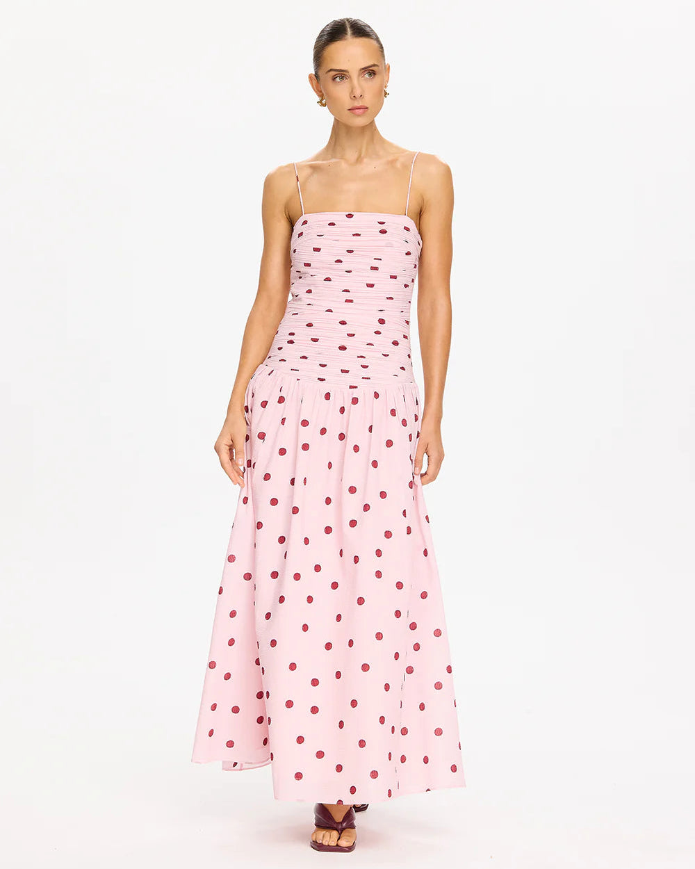 Kivari Sia Maxi Dress in Pink