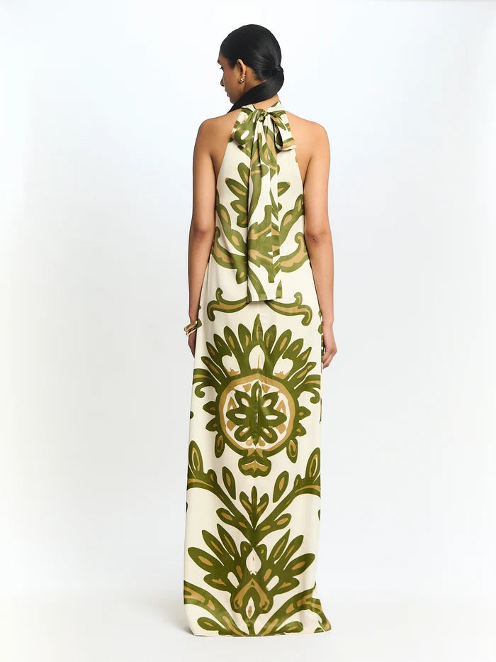 DIARRABLU Lael Dress in Elia Olive