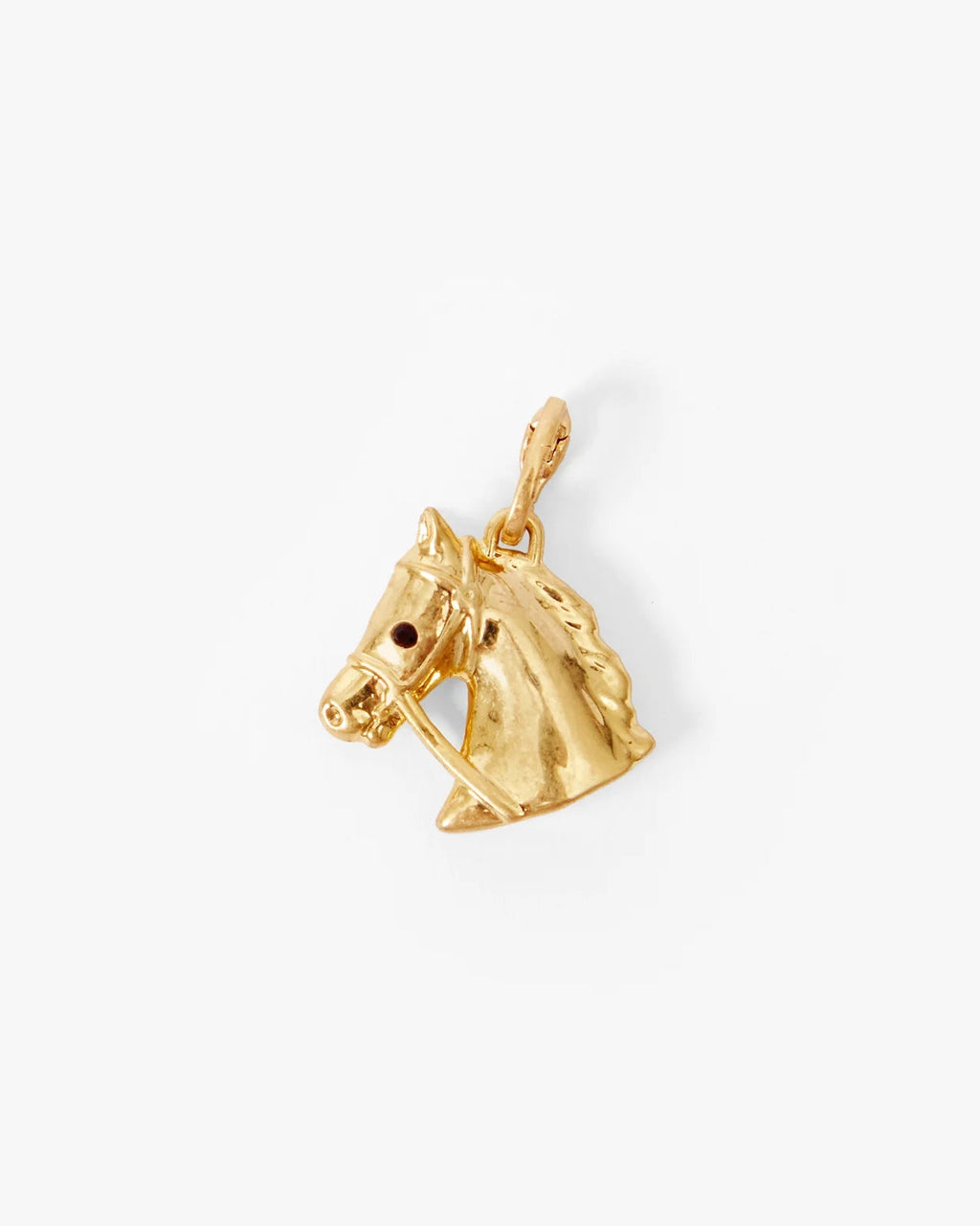 Clare V. Le Cheval Charm in Vintage Gold