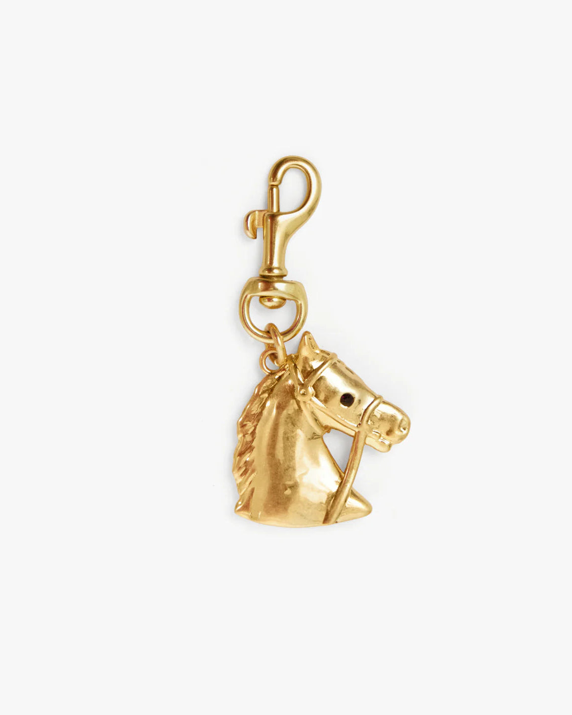 Clare V. Le Cheval Fob in Vintage Gold