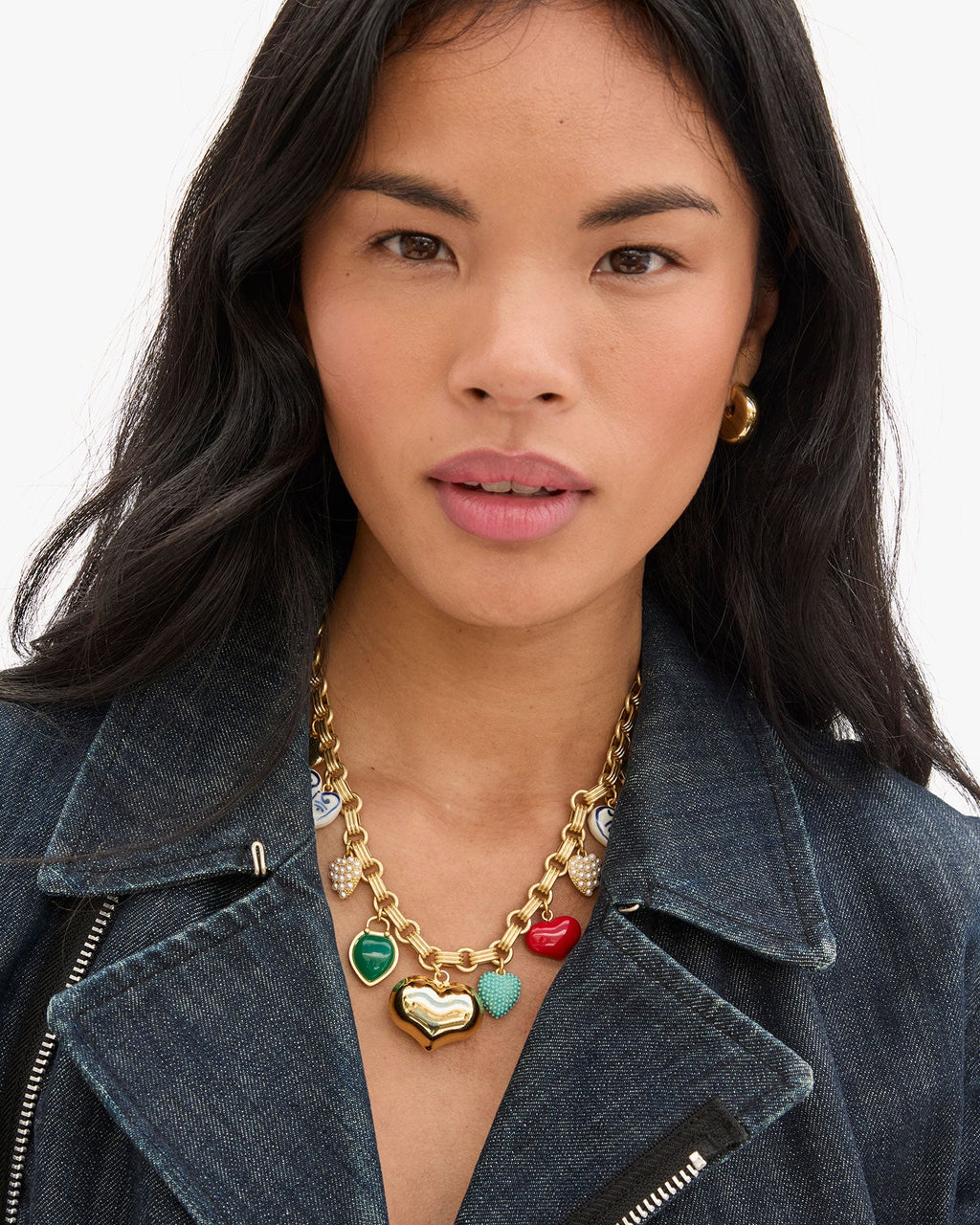 Clare V. Le Heartbreaker Necklace