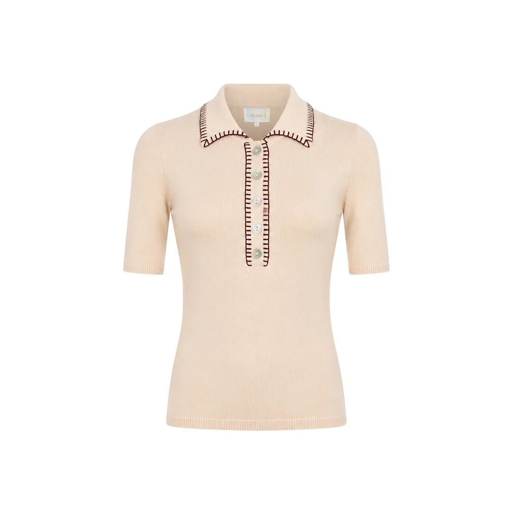Carolina K Llora Polo in Ivory