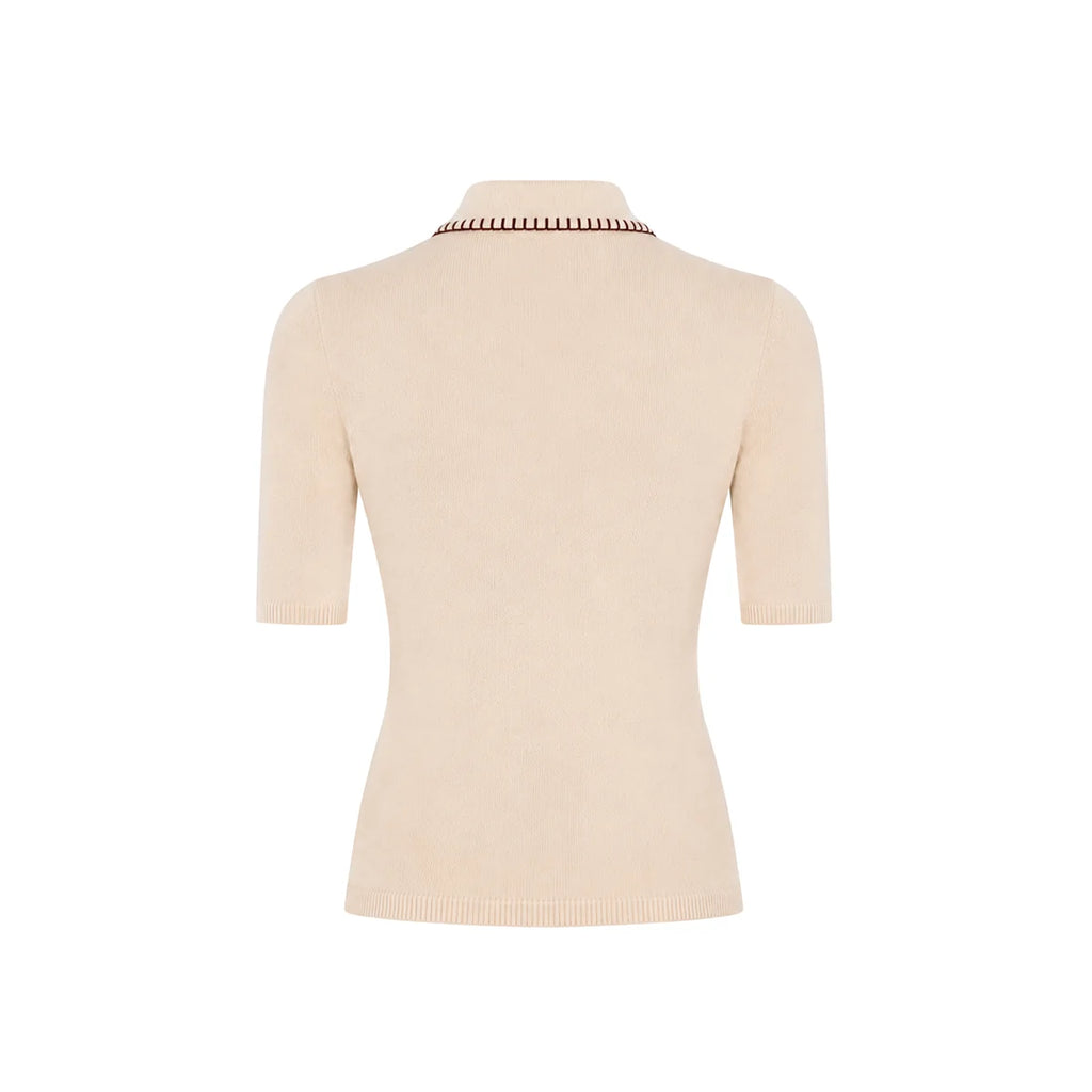 Carolina K Llora Polo in Ivory