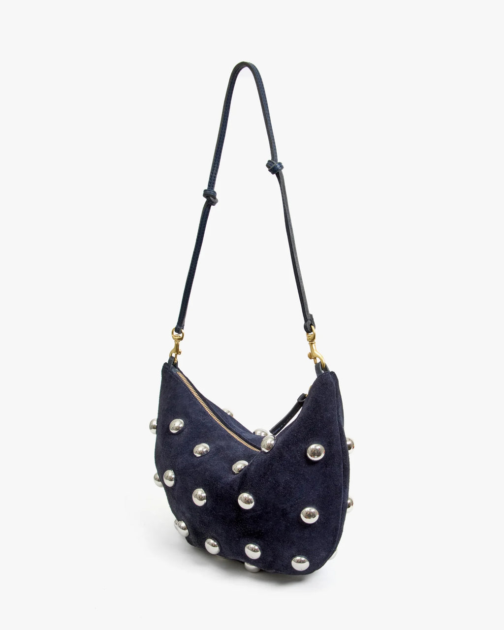 Clare V. Lune in Navy w/ Studs