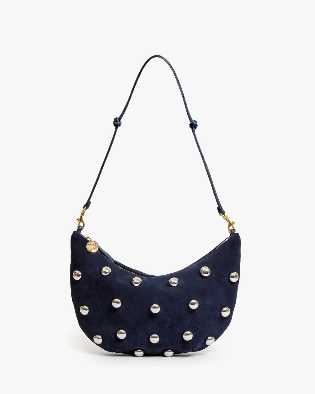 Clare V. Lune in Navy w/ Studs