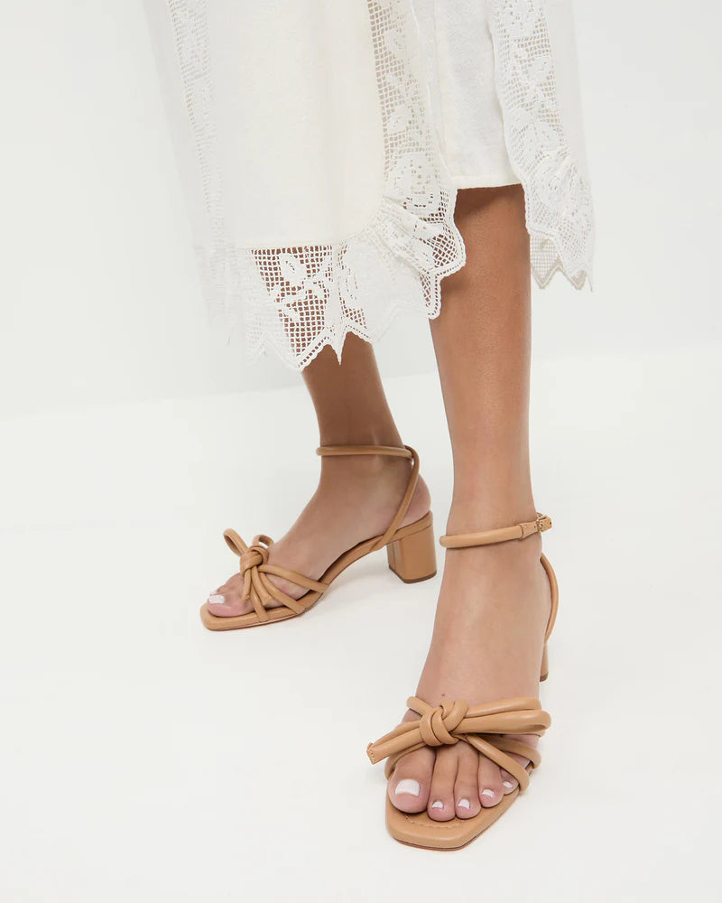 Loeffler Randall Mikel Mid Heel Bow Sandal